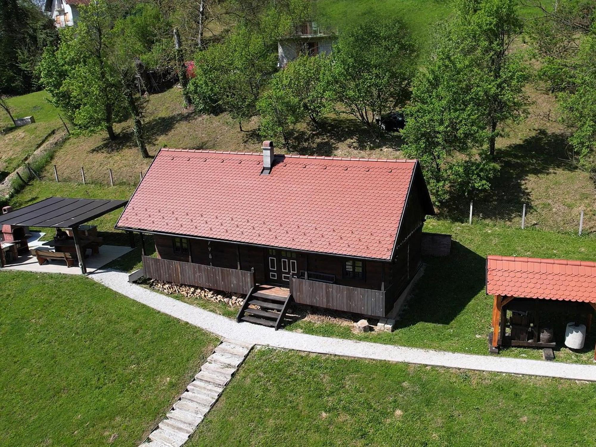 Tradicionalna Zagorska Drvena Kuca Stara Murva Тухельске-Топлице Экстерьер фото